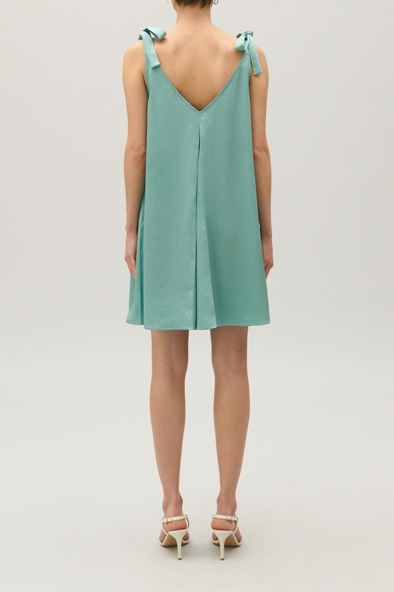 Vestido C&T - Rizzie - Verde Agua