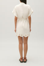 Vestido C&T - Raflia - Crudo
