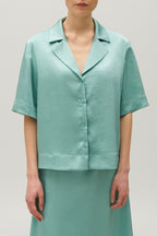 Claudie Pierlot - Camisa - Curiosite - Verde Agua