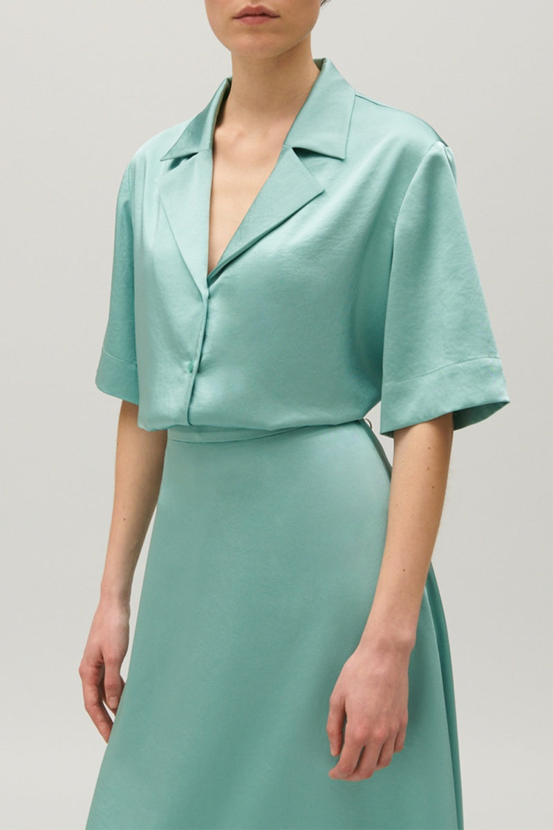 Camisa - Curiosite - Verde Agua