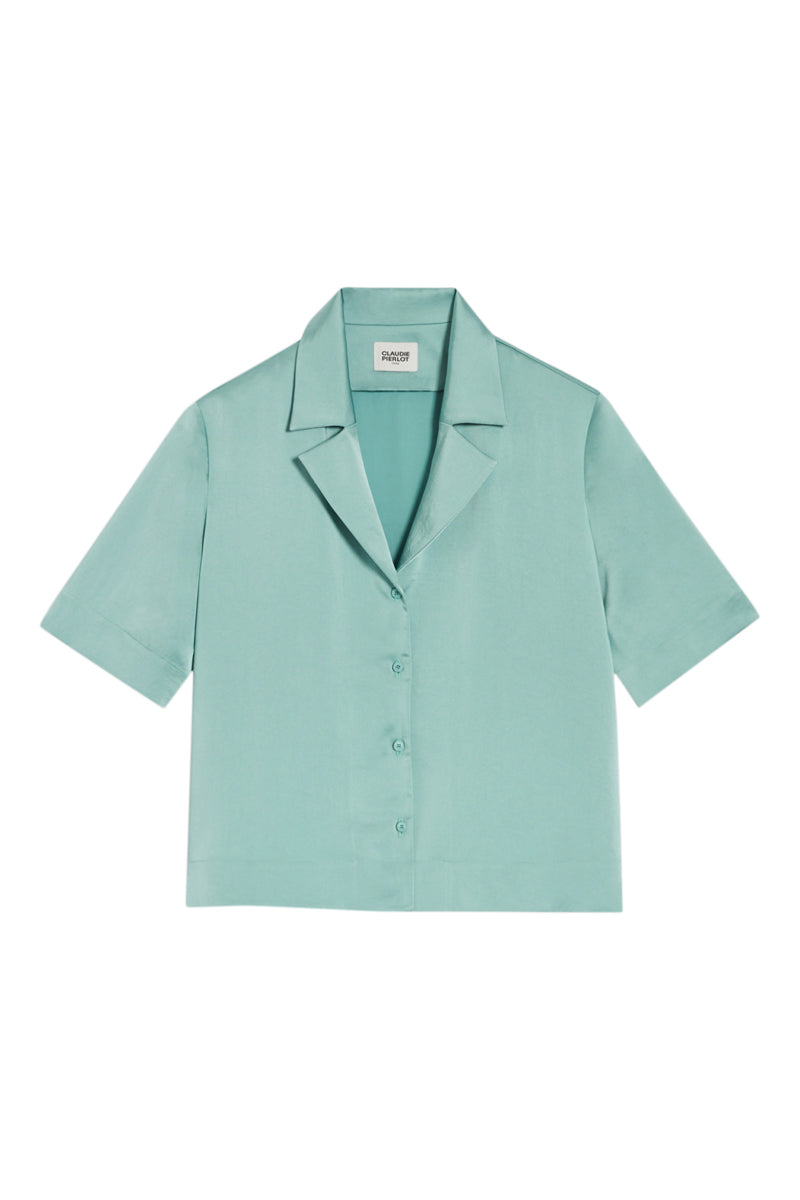 Camisa - Curiosite - Verde Agua