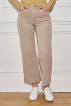 7/8 High-Waist Prisca Jean - Beige