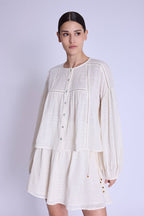 Berenice - Chemise Manche Tombante - Offwhite