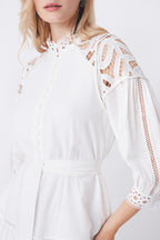 Robe Patineuse Chama - Ecru