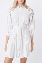 Robe Patineuse Chama - Ecru