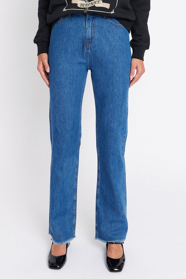 Berenice - Jean Droit Denim - Blue Denim