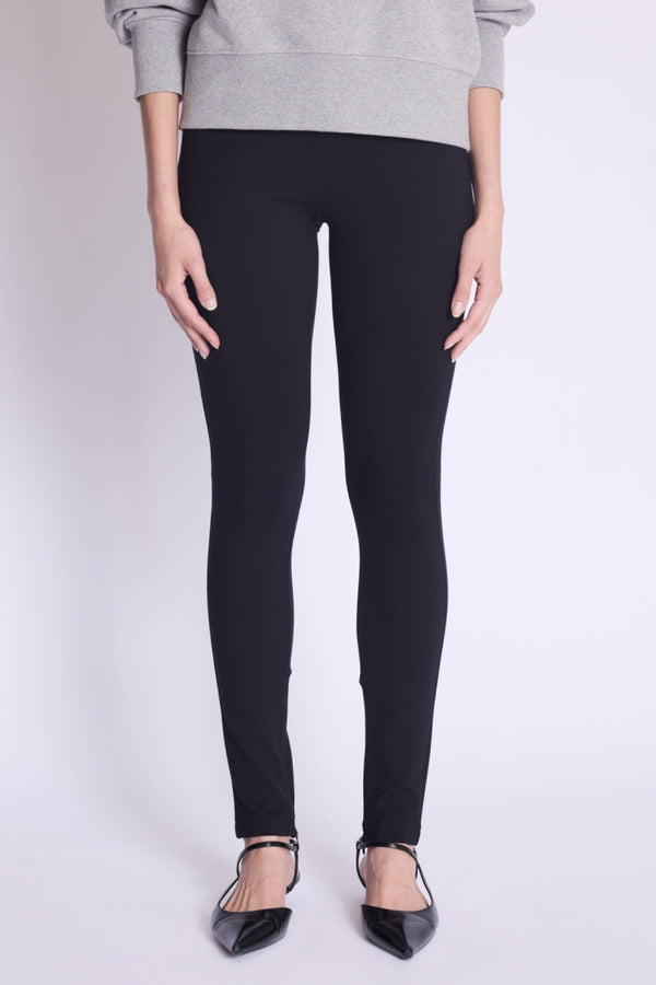 Berenice - Legging Avec Zip Bas Jambe - Black
