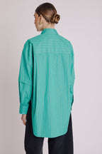 Berenice - Chemise Rayee - Greenstripes