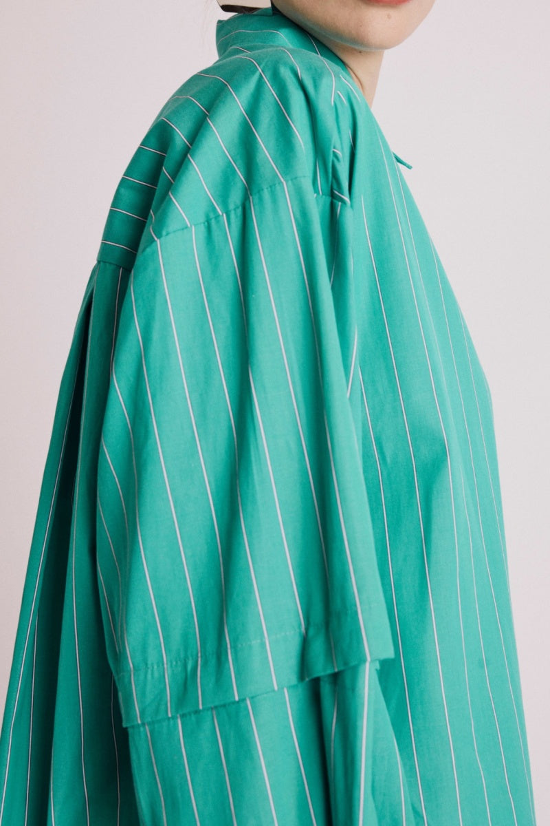 Berenice - Chemise Rayee - Greenstripes