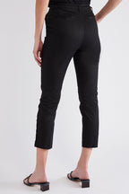 Palmito Cropped Trousers - Black