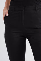 Palmito Cropped Trousers - Black