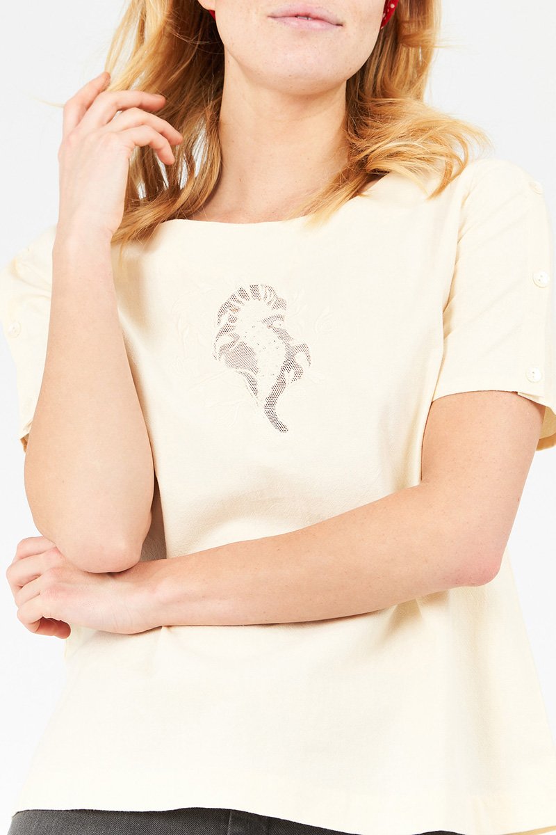 Tipocampe T-Shirt - Beige