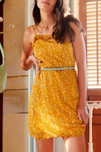 Straight Dress - Yellow