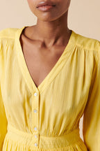 Straight Dress - Yellow