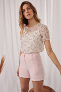 Imalaya Straight Shorts - Pink