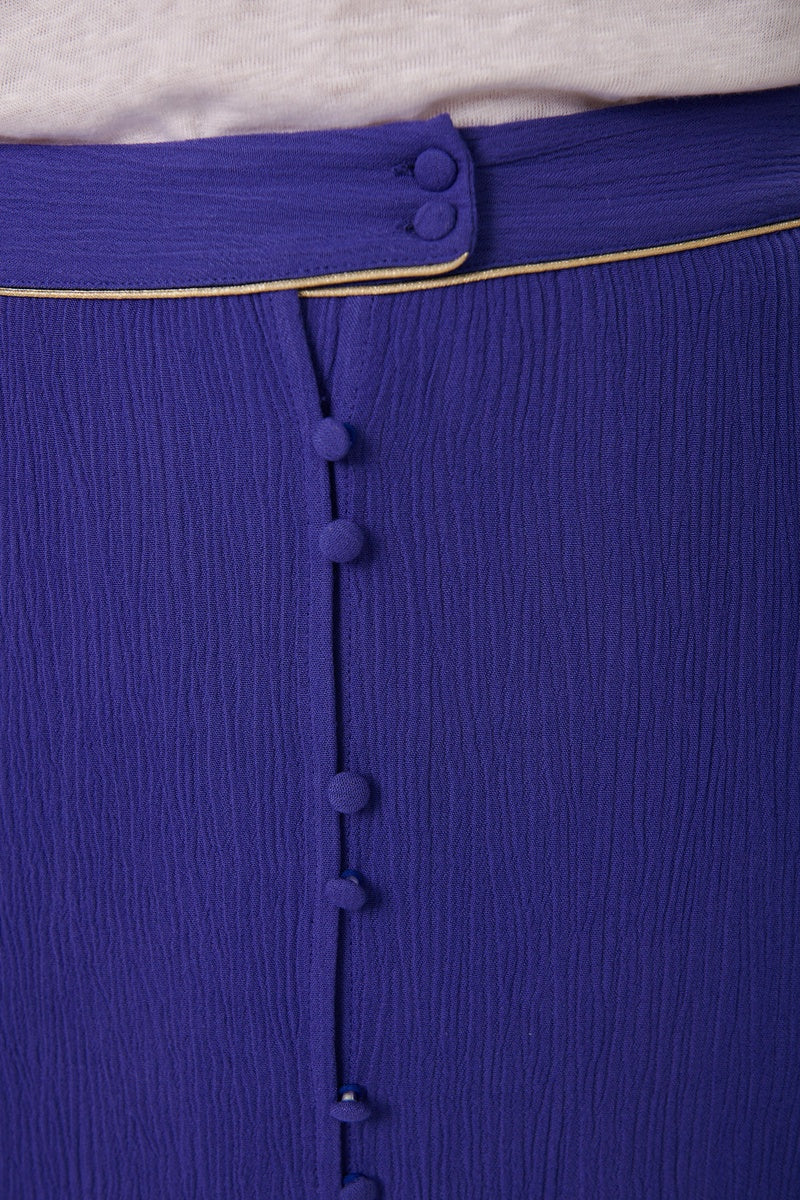 Straight Skirt - Blue