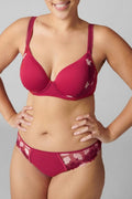Dahlia 3D Spacer Moulded Underwired Bra - Raspberry