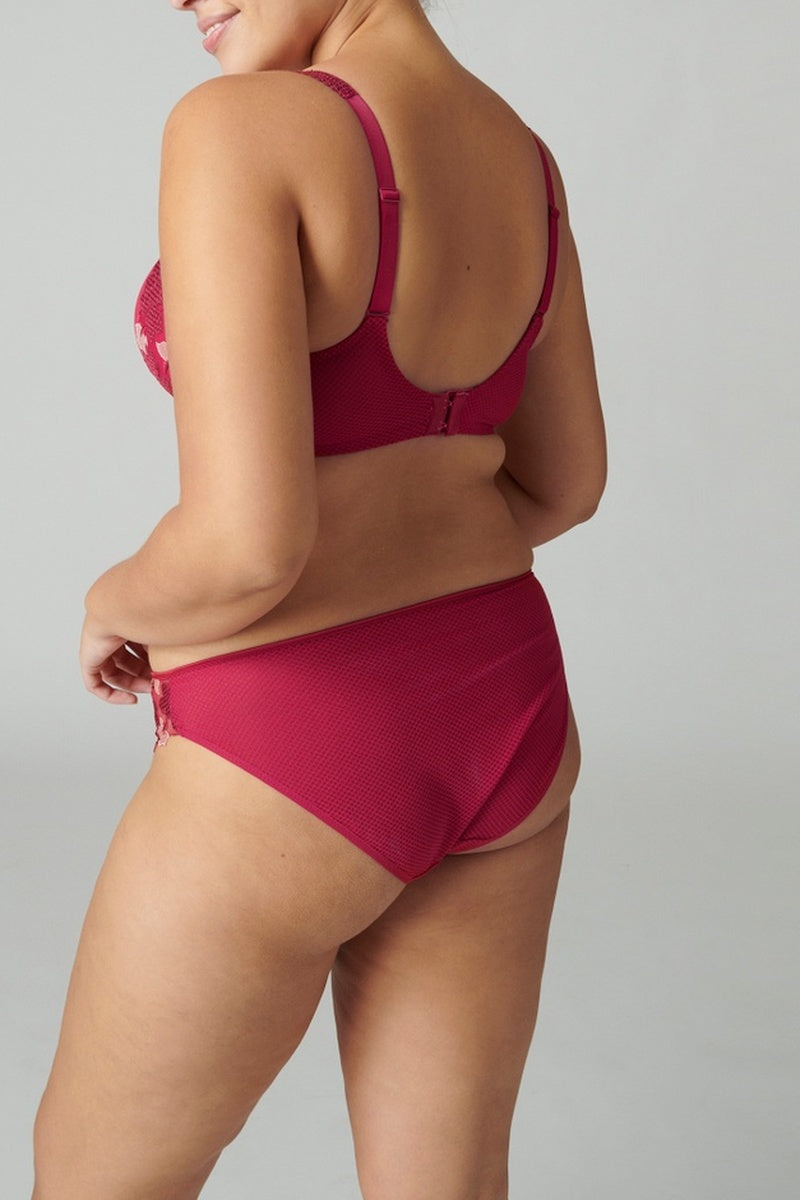 Dahlia 3D Spacer Moulded Underwired Bra - Raspberry