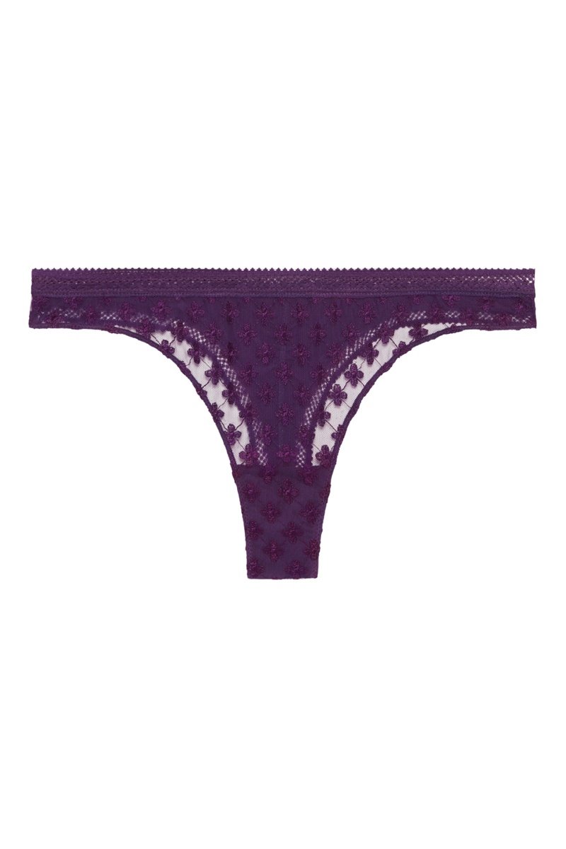 Hortense Thong - Purple
