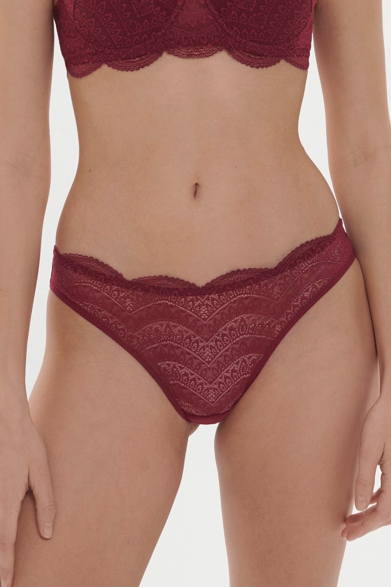 Karma Briefs - Dark Red