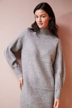 Vestido Jersey Rivka - Gris
