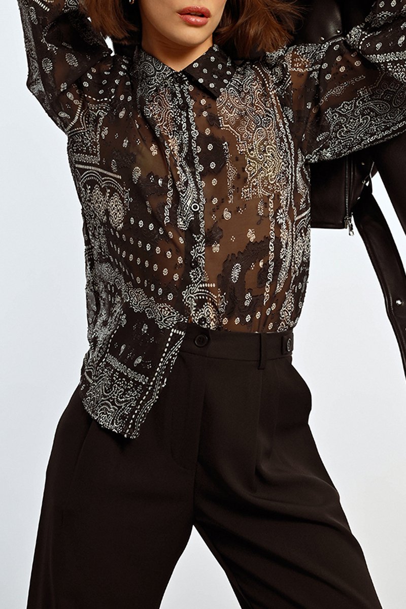 Blusa - Negro - Lili Sidonio - Mujer