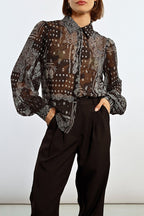 Blusa - Negro - Lili Sidonio - Mujer