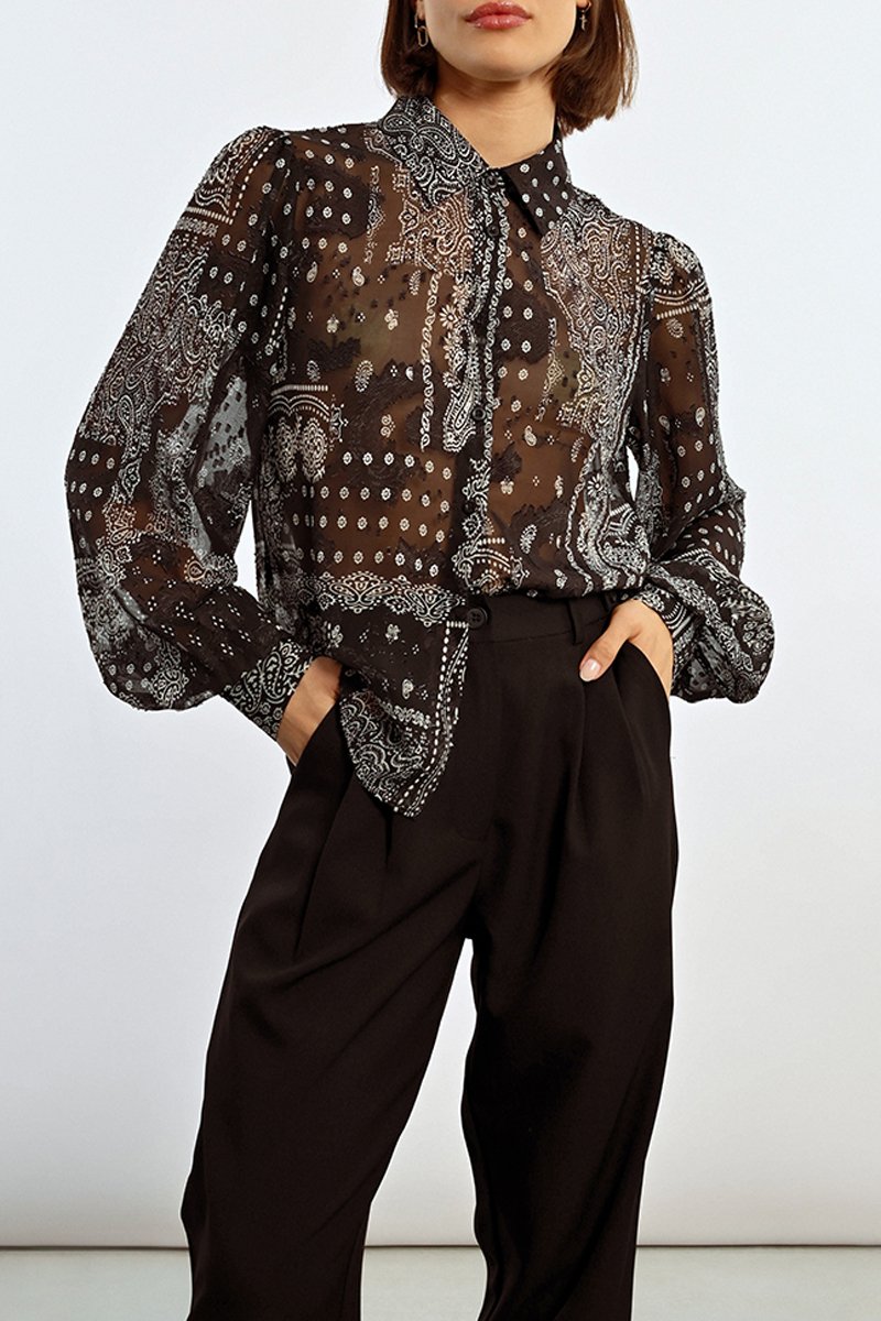 Blusa - Negro - Lili Sidonio - Mujer