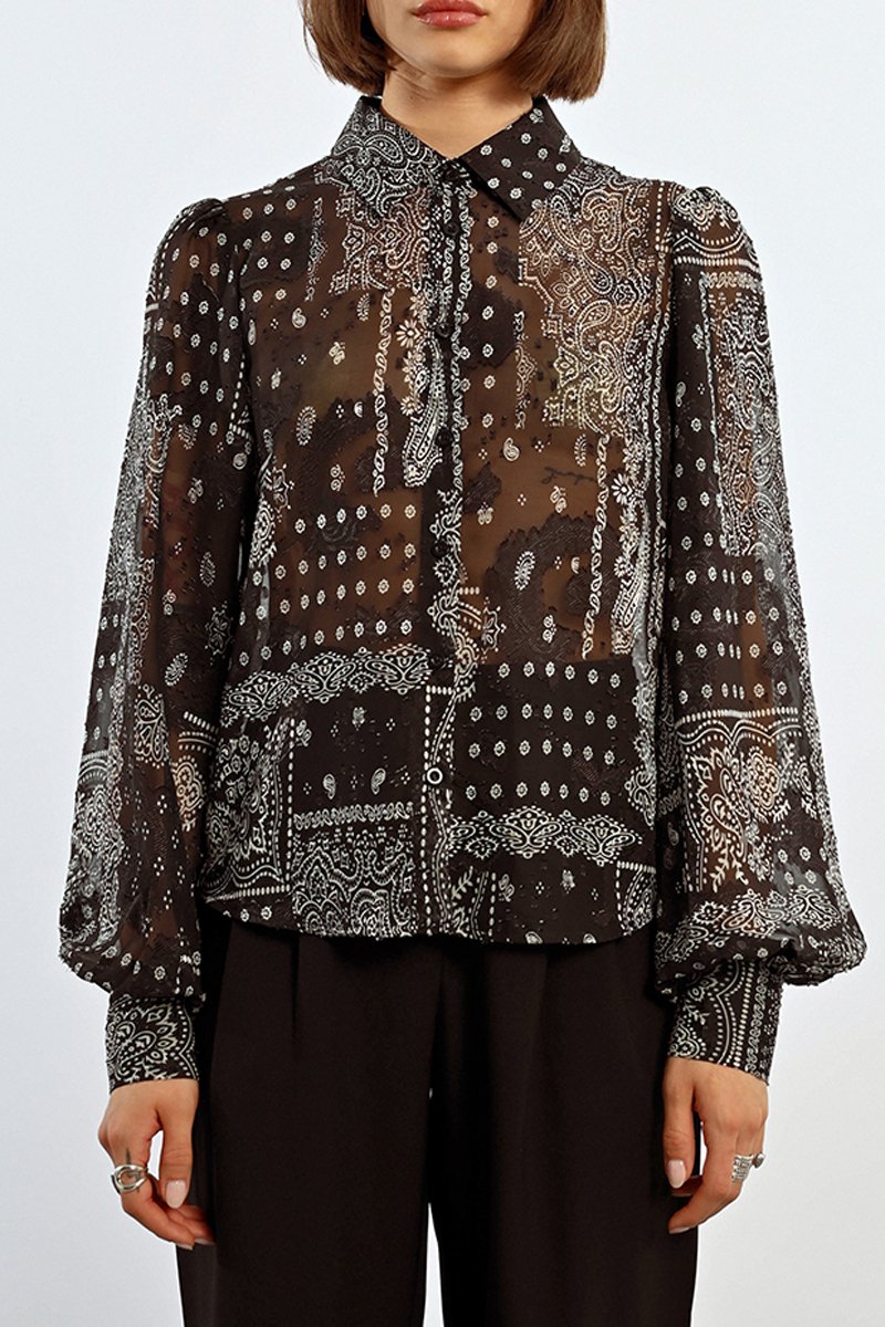 Blusa - Negro - Lili Sidonio - Mujer