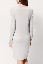 Vestido Jersey Richelet - Gris Claro