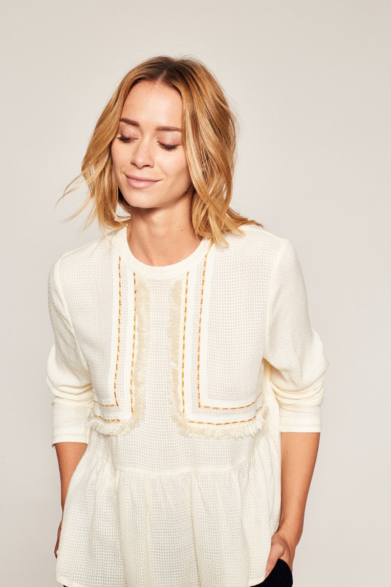Blusa Frida - Beige