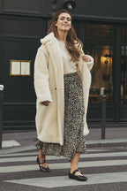 Wool Coat - Ecru