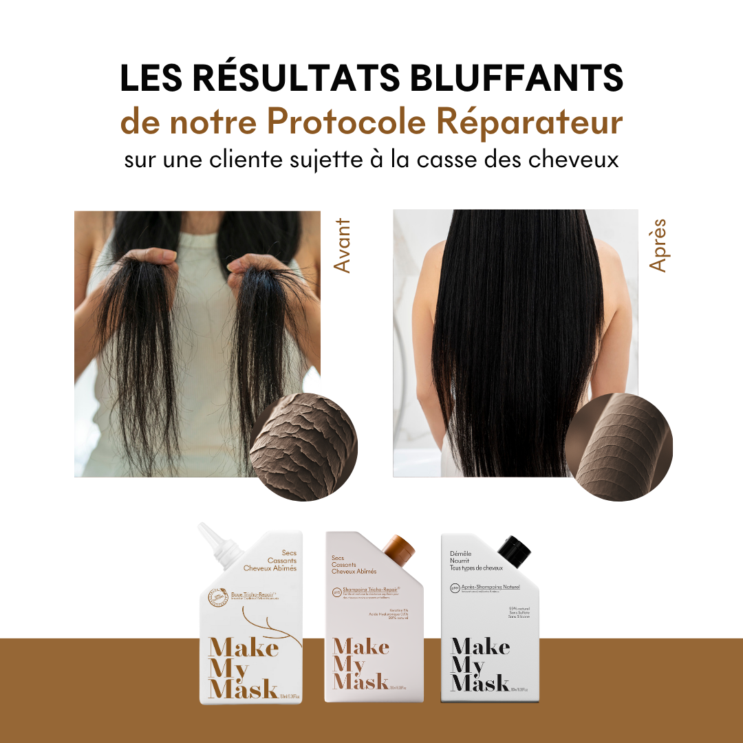 Protocole Cheveux Secs & Abîmés