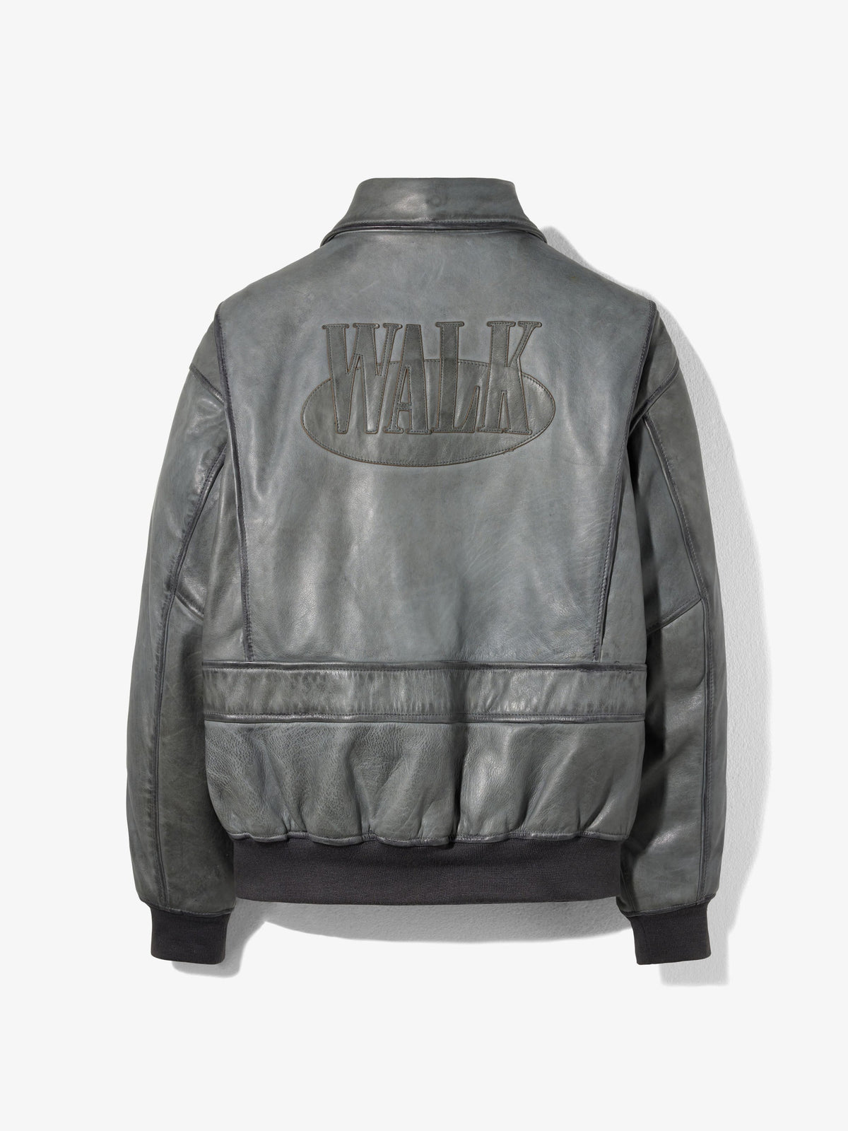Walk In Paris X Schott Nyc ® - La Flight Jacket Grise