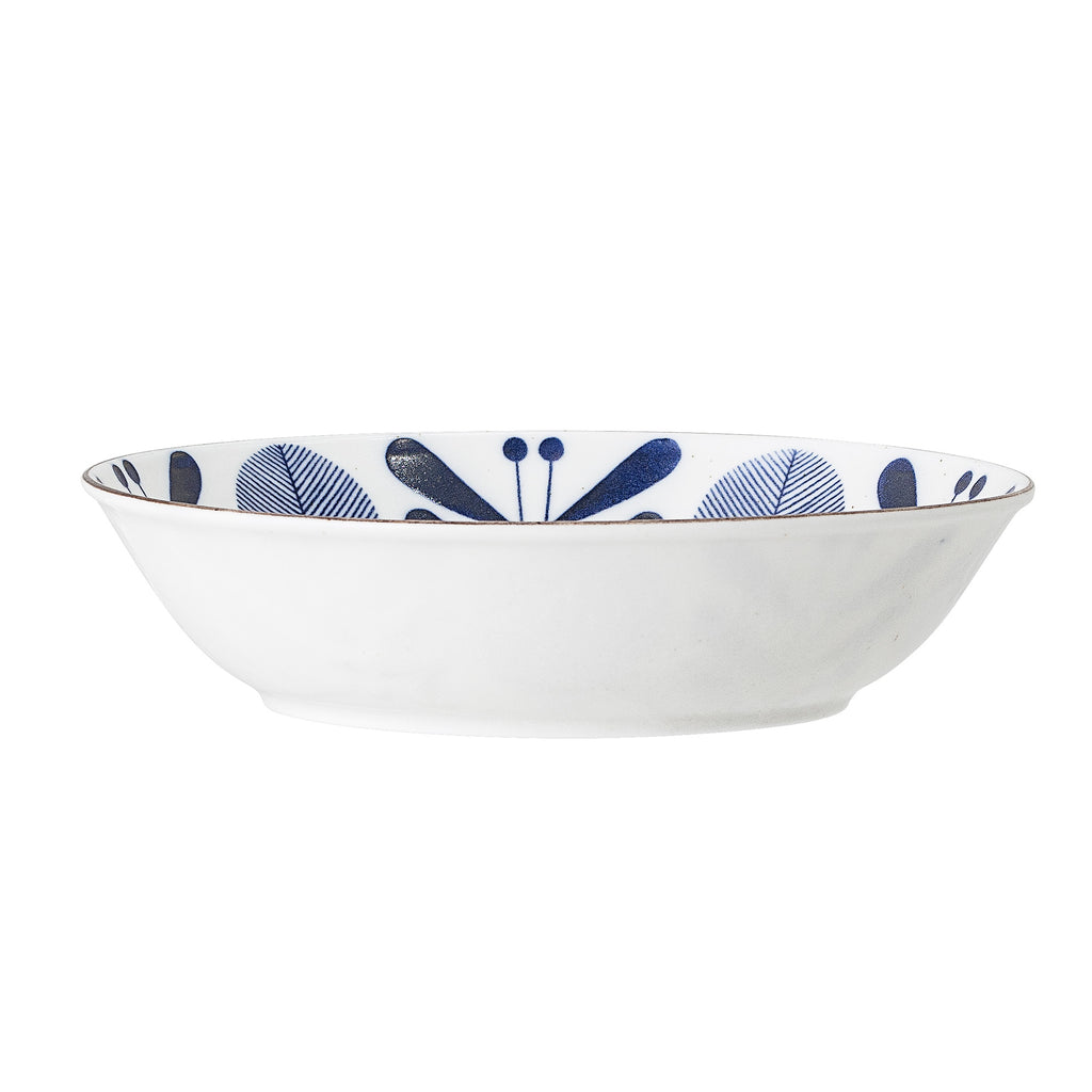 Camellia - Plato Hondo - Azul - Porcelana