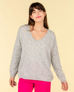 Pull Angele - Gris Multico