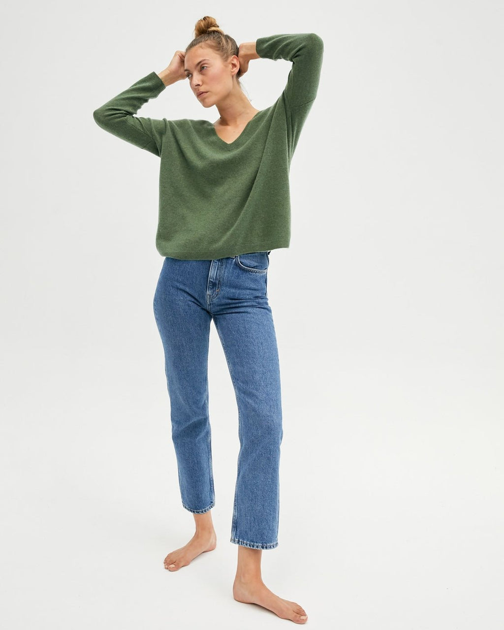 Pull Angele - Kaki