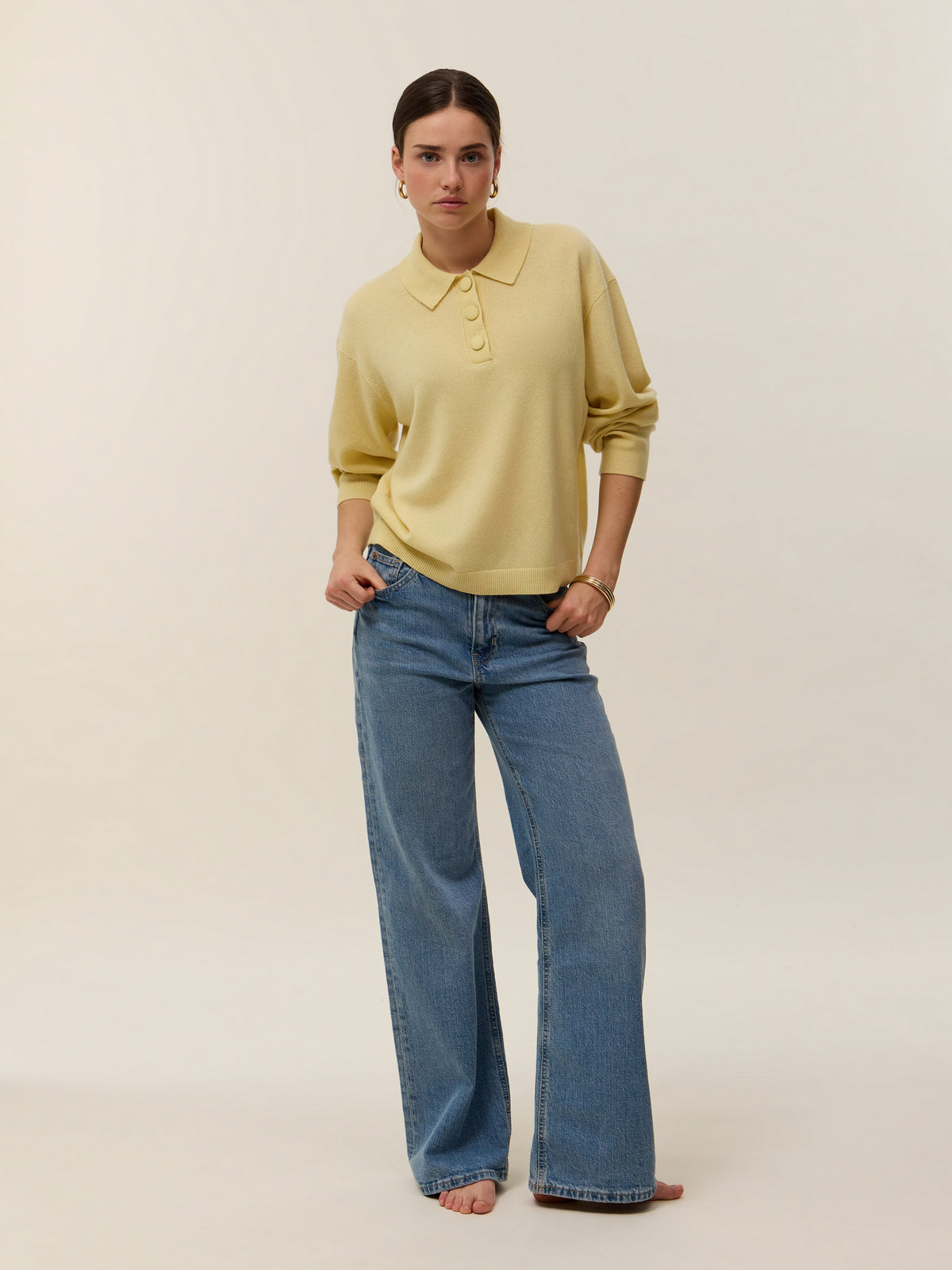 Misty cashmere jumper