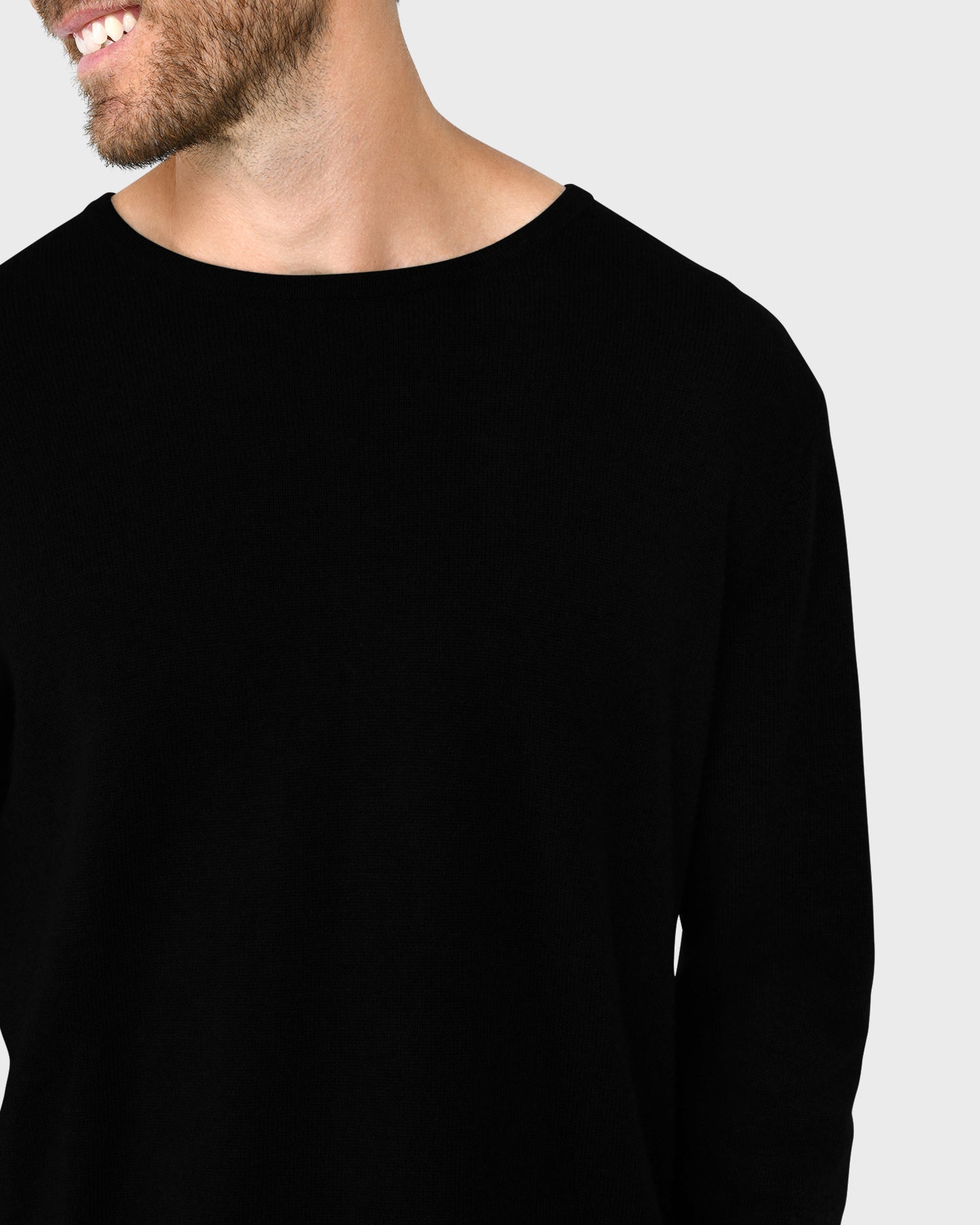 Pull Col Rond Antoine - Noir - Homme