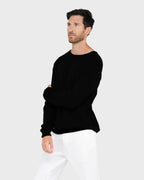 Pull Col Rond Antoine - Noir - Homme