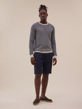 Kuli Jumper - White & Navy - Men