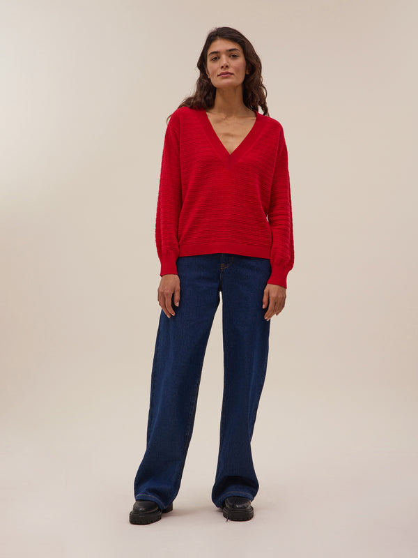 Sylva Jumper - Red - Women