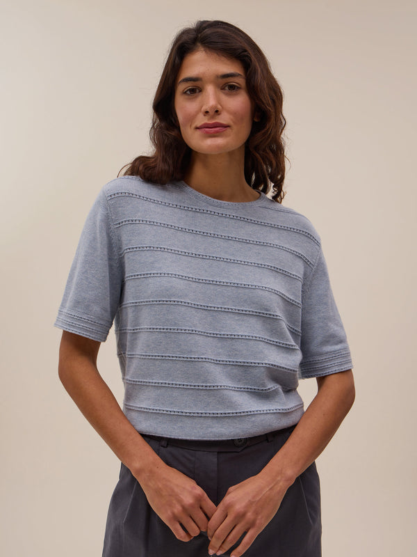 Top Ondine - Celeste - Mujer