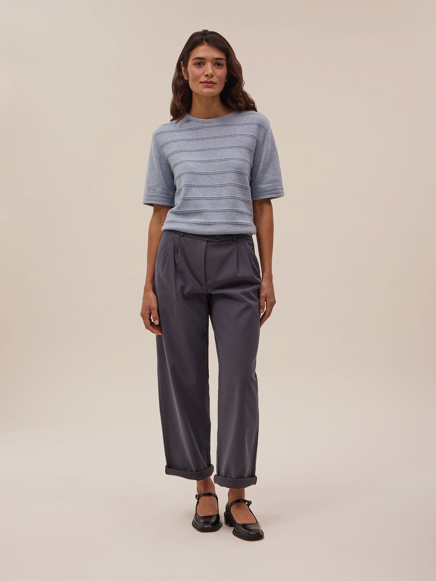 Ondine Top - Sky Blue - Women