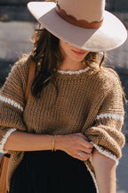NYLIA CAMEL JUMPER