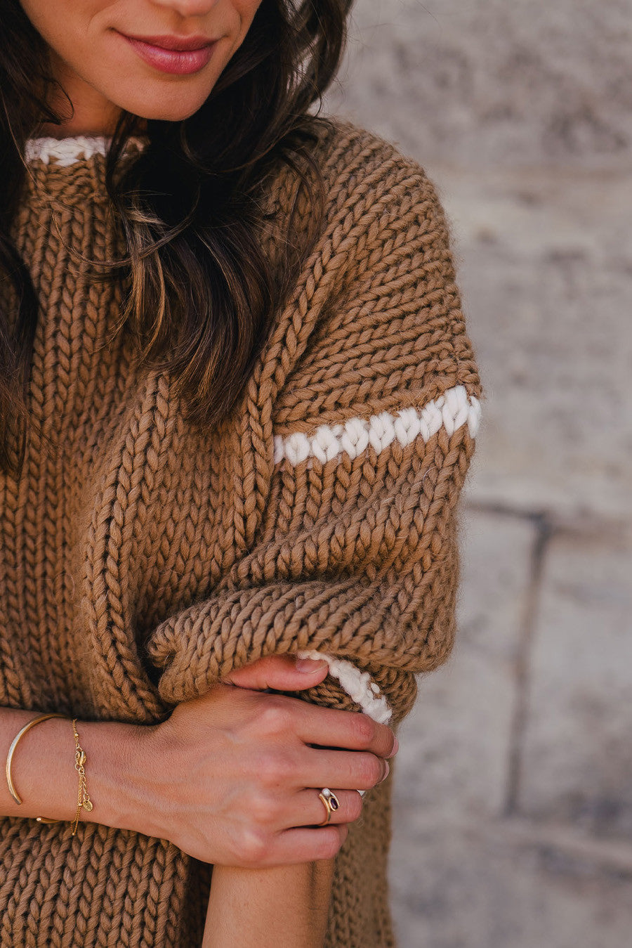 NYLIA CAMEL JUMPER