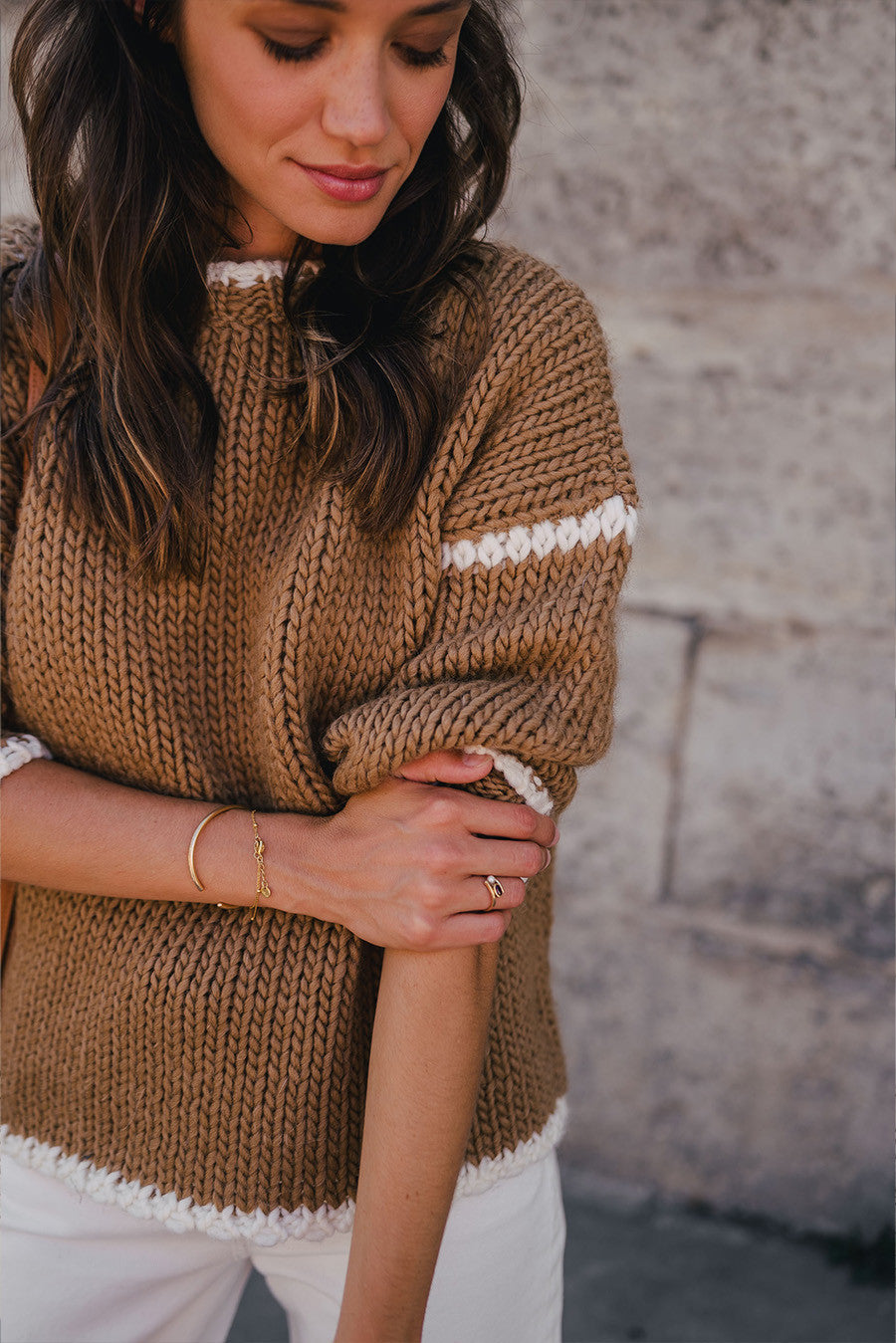 NYLIA CAMEL JUMPER
