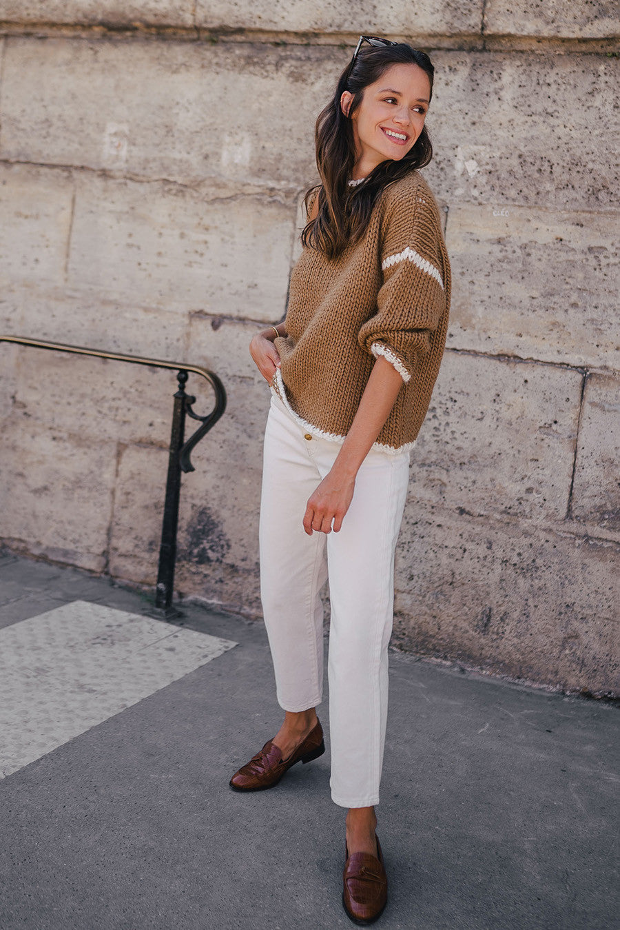 NYLIA CAMEL JUMPER