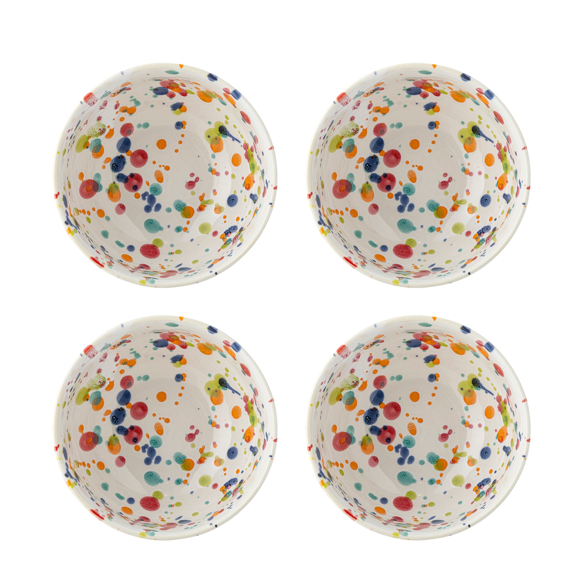 Freckles - Bowl - Multicolour - Stoneware