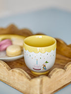 Celebrate - Taza - Amarillo - Gres